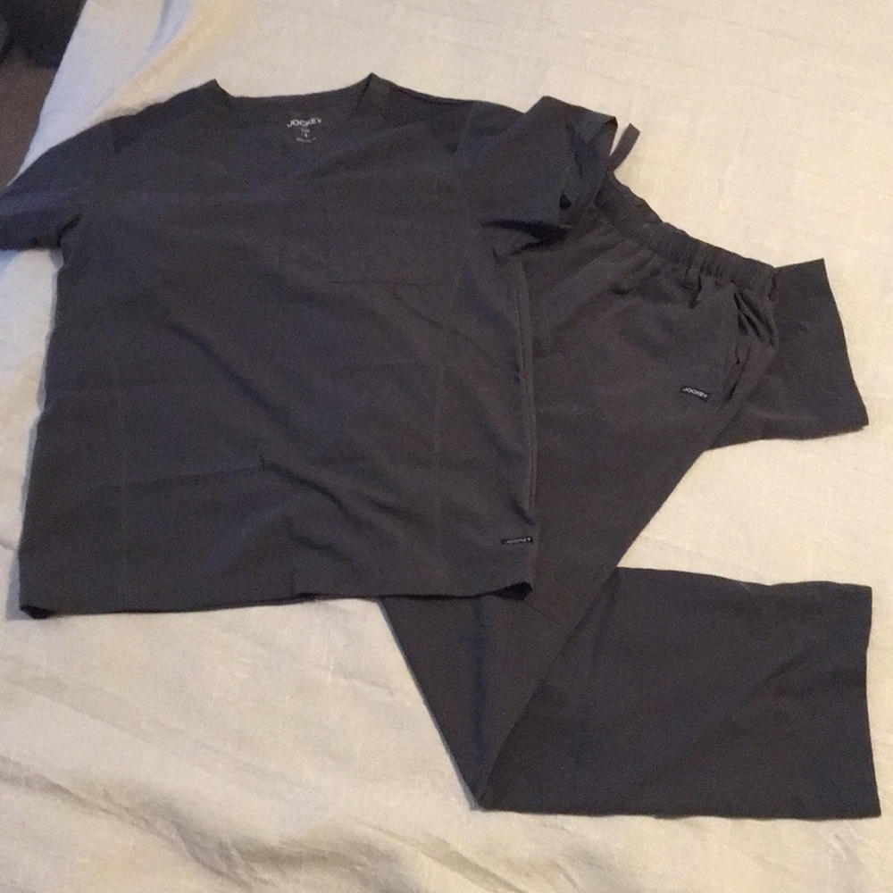 Jockey Grey Small Men’s Scrub Set